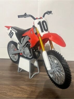 Red Kids Dirt Bike Toy - Number 10